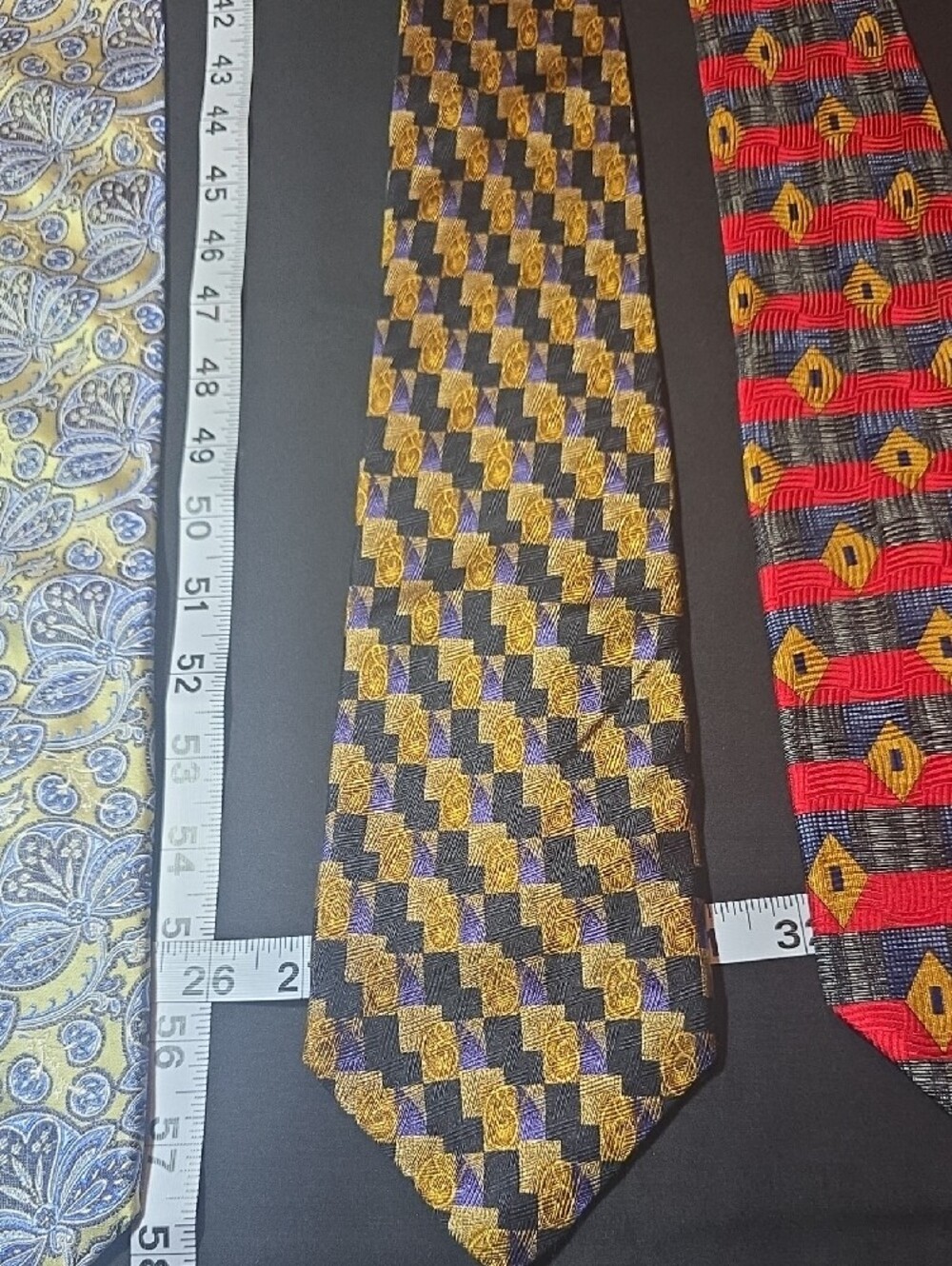 Lot of 6 Robert Talbott men’s silk ties. - Picture 7 of 16